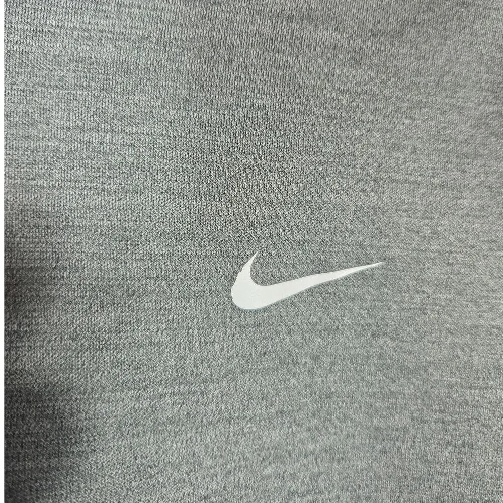 Nike Woman's Color block Dri-Fit Hooded Sweatshirt Gray Size Medium